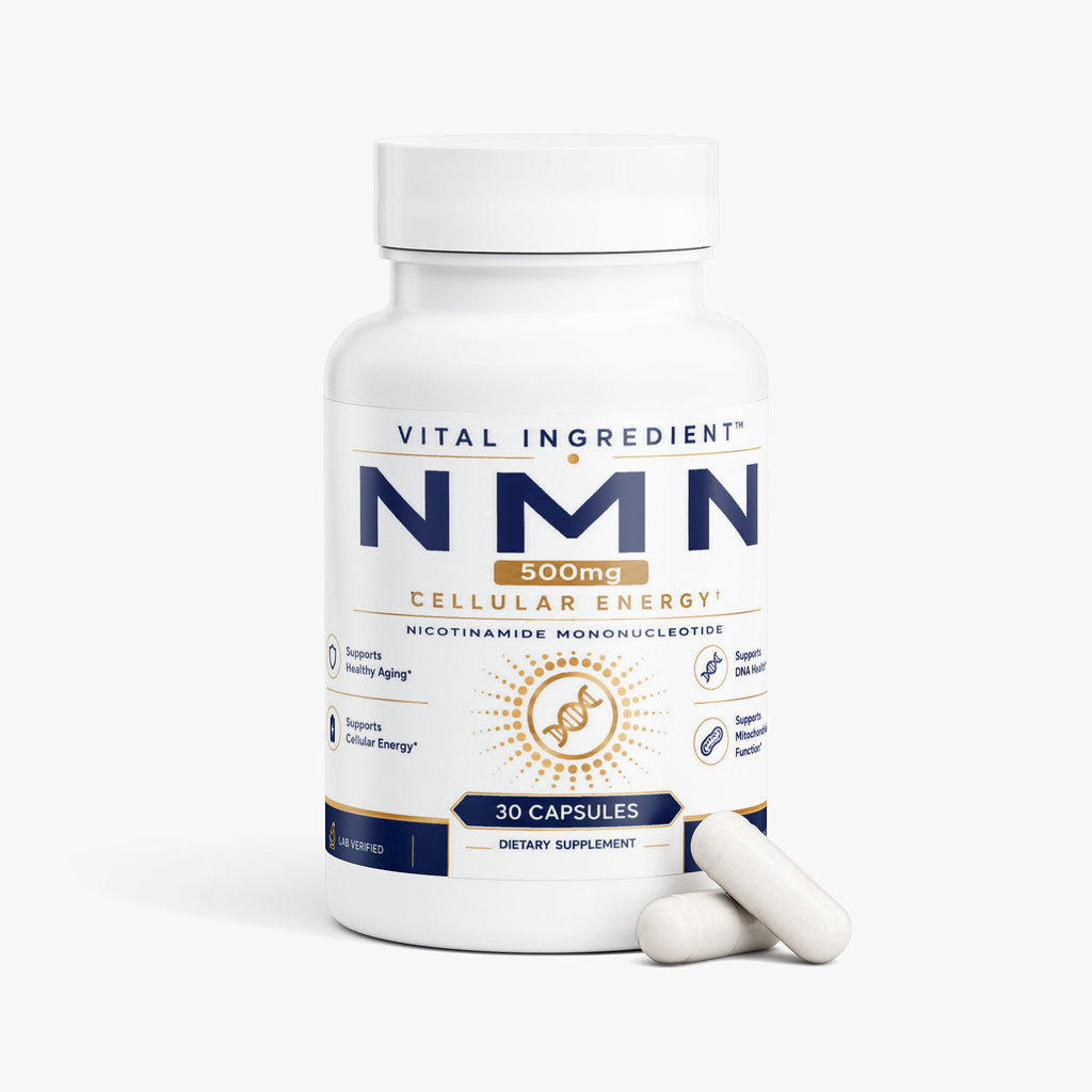 NMN 500mg Capsules | High-Purity NAD+ Precursor Supplement