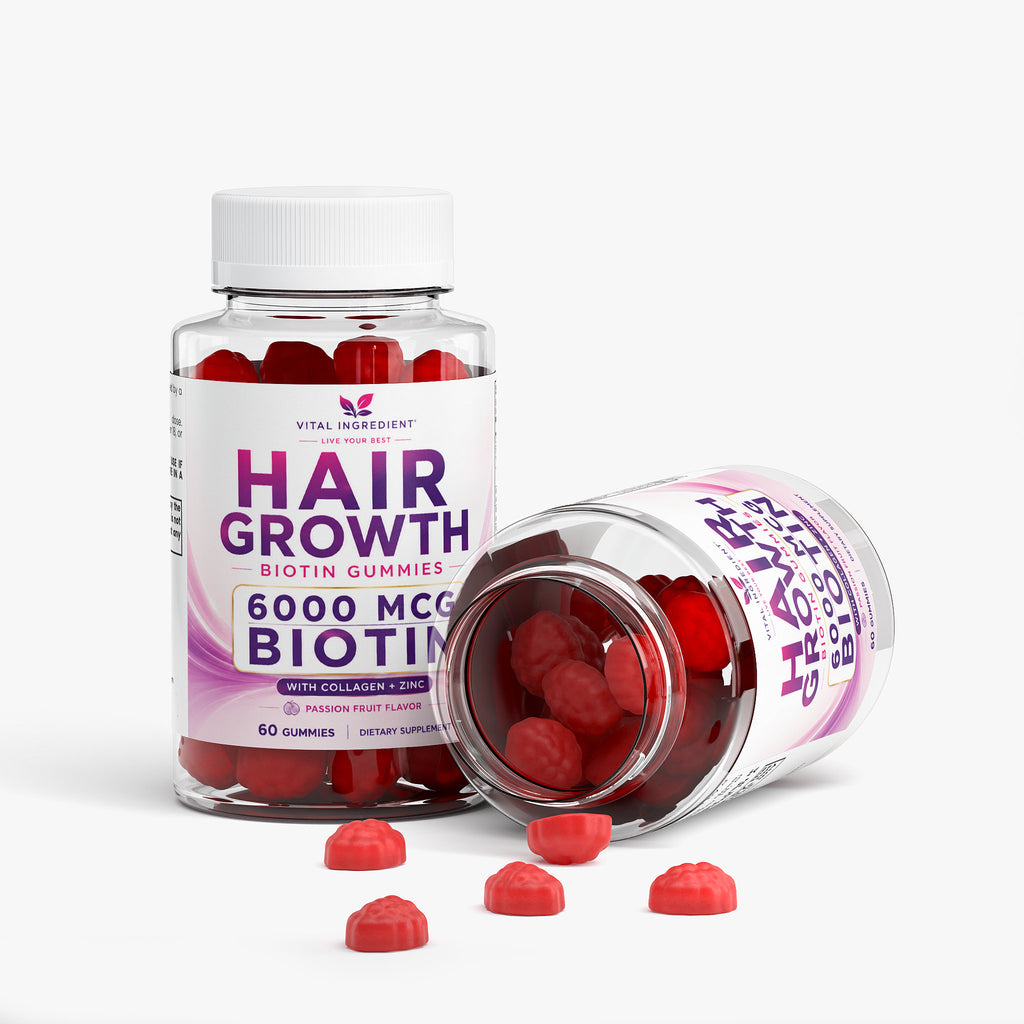 Hair, Skin & Nails Gummies | Biotin, Collagen & 10+ Vitamins | Beauty from Within