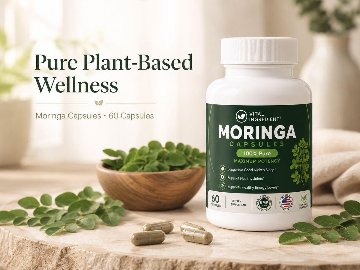 Moringa Oleifera Leaf Capsules
